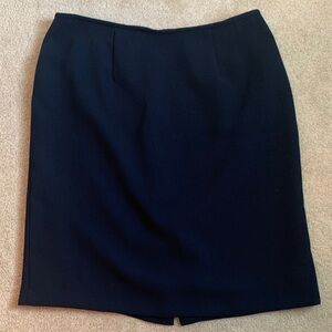 Liz Claiborne Navy Pencil Skirt